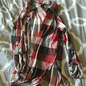 Rue21 Plaid Button Up